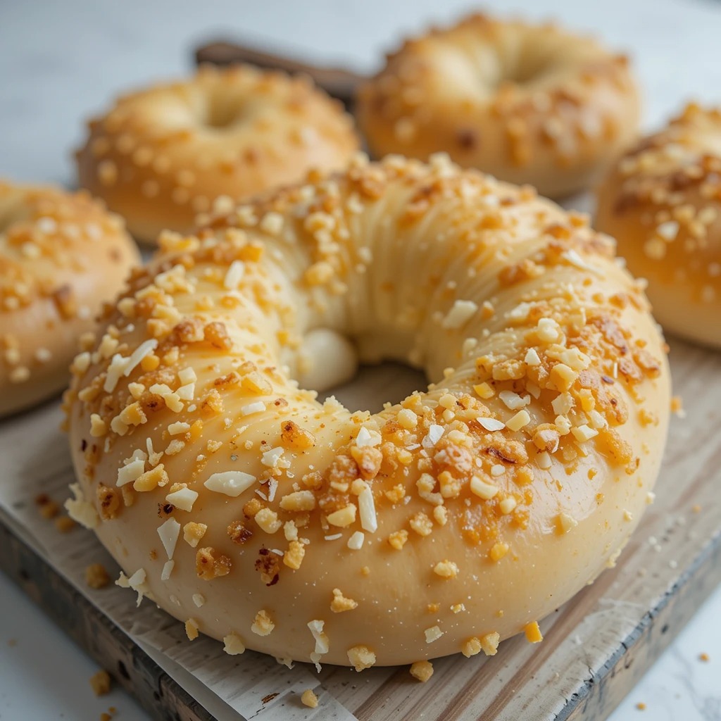 Asiago Cheese Bagels