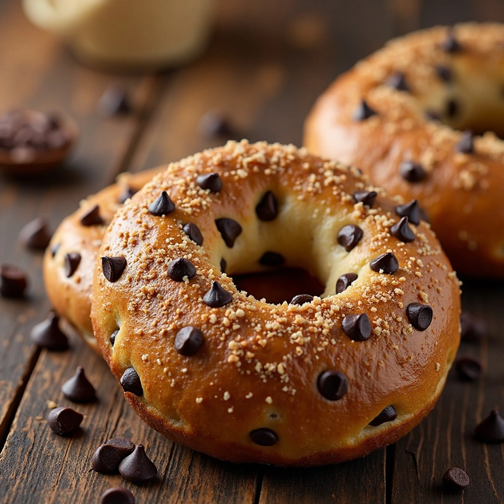 Chocolate Chip Bagels