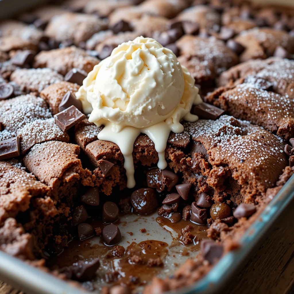 Chocolate Sourdough Bread Pudding