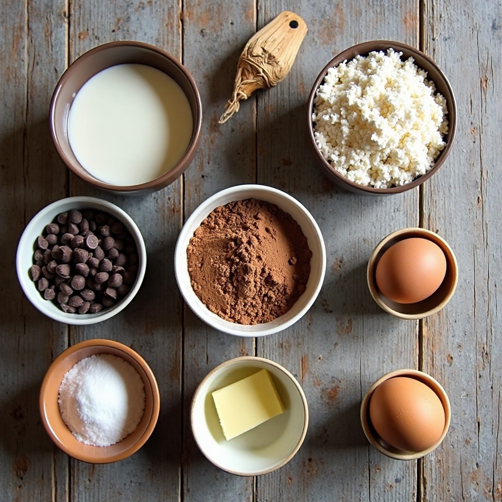 Chocolate Sourdough Bread in Cups