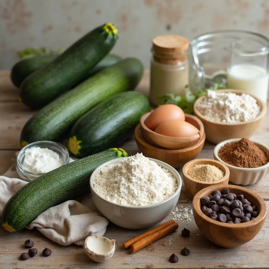 Chocolate Zucchini Muffins