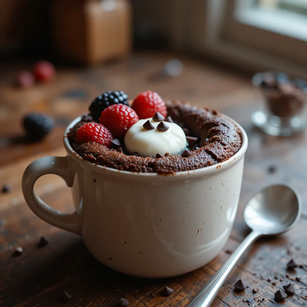 Healthy Mug Cake Low Calorie