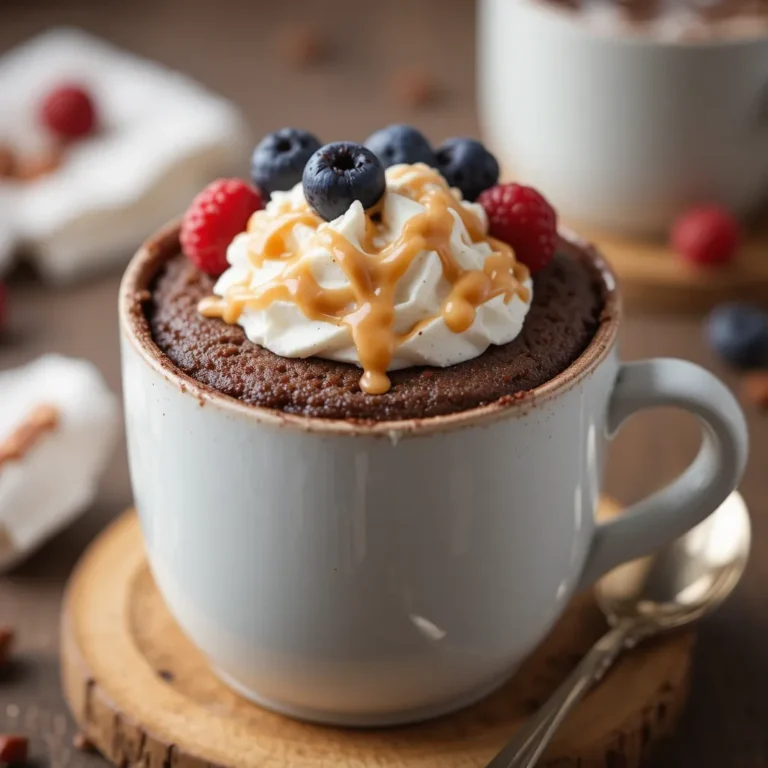 Healthy Mug Cake Vegan