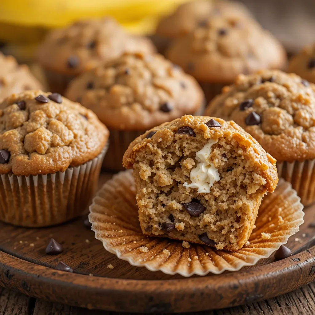 Protein Banana Muffins Greek Yogurt