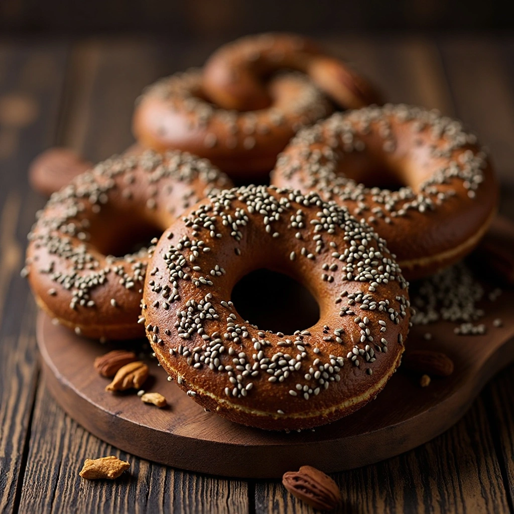 Pumpernickel Bagels