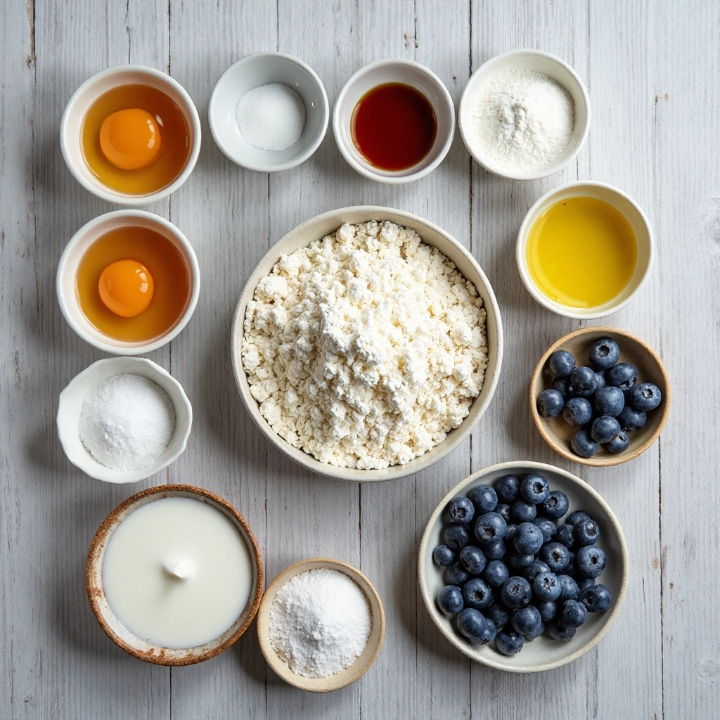 Sourdough Blueberry Muffins