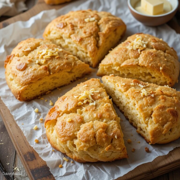 Sourdough Discard Cheese Scones