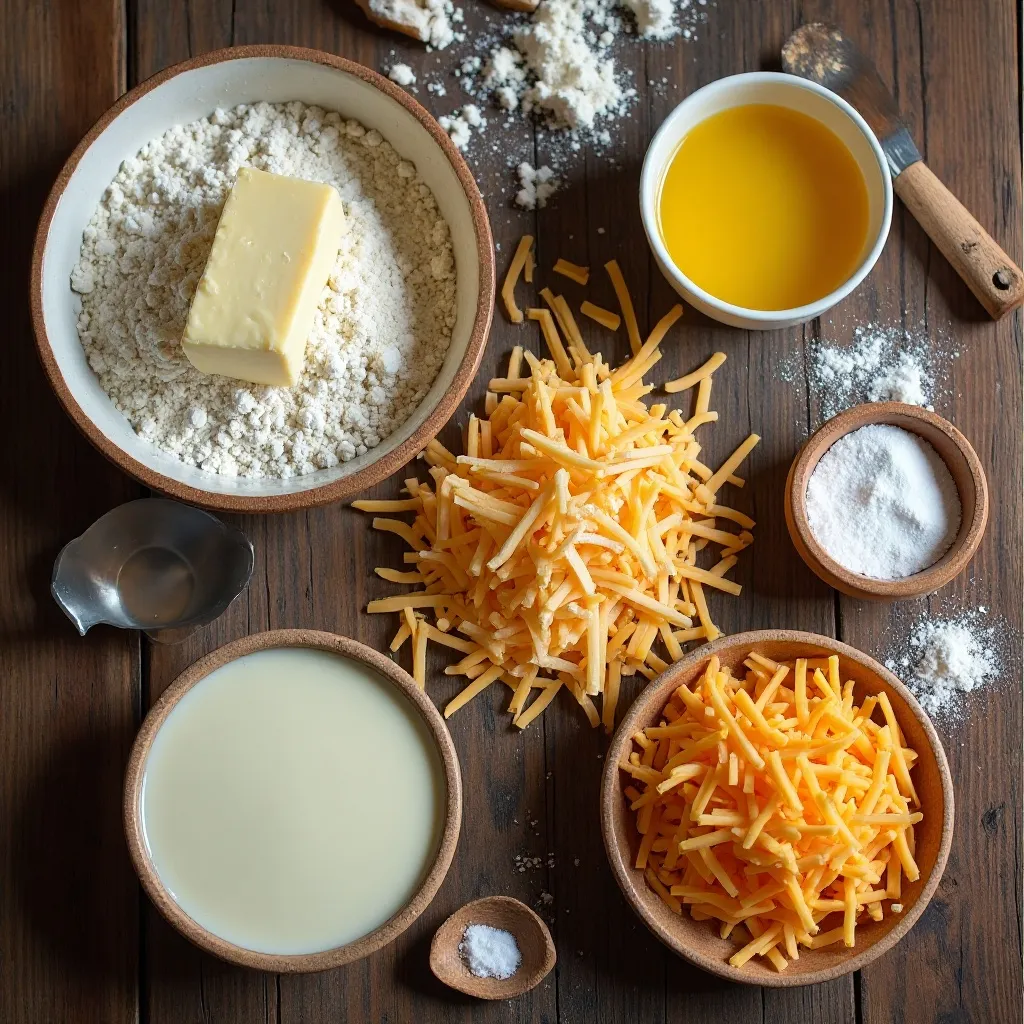 Sourdough Discard Cheese Scones