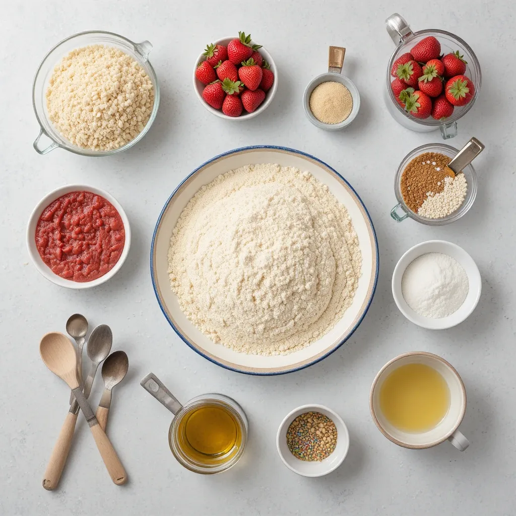 Sourdough Discard Strawberry Bagels