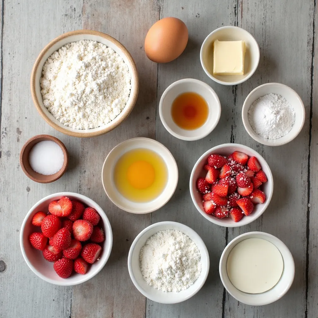 Strawberry Cheesecake Muffins