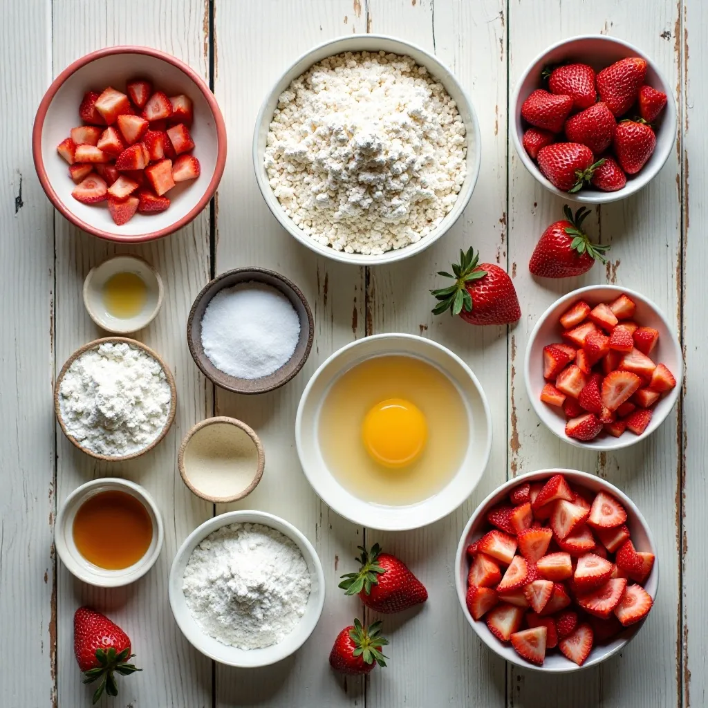 Strawberry Rhubarb Muffins